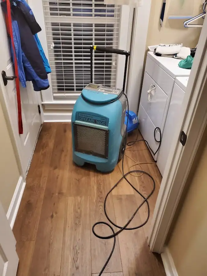 Commercial dehumidifier deployed for Flood Damage Cleanup in Rio Linda